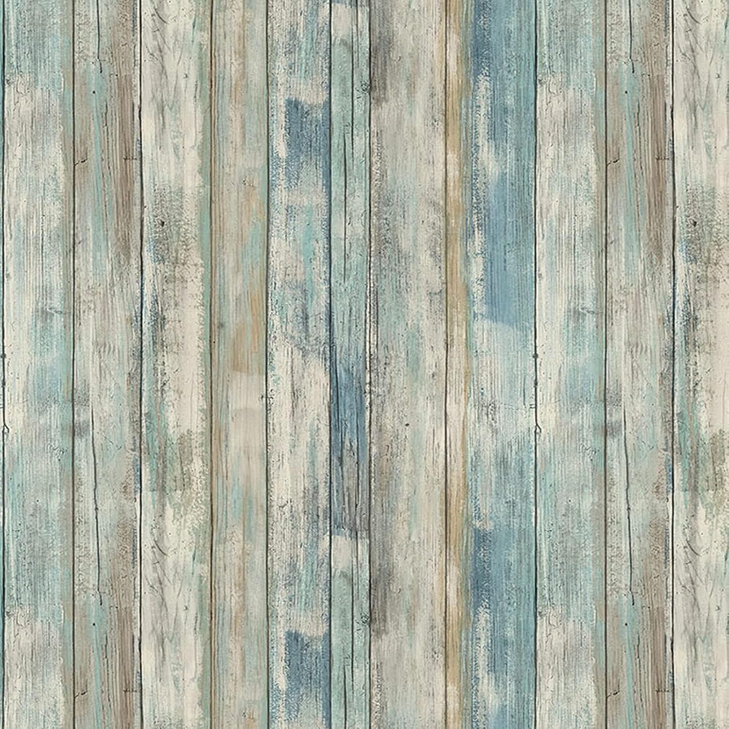 practicalWs Peel and Stick Wallpaper 17.71" x 590.5" Wood Wallpaper Wood Contact Paper Vintage Removable Self-Adhesive Wall Paper for Bedroom Walls Decor Faux Wooden Grain Look Vinyl Film Roll