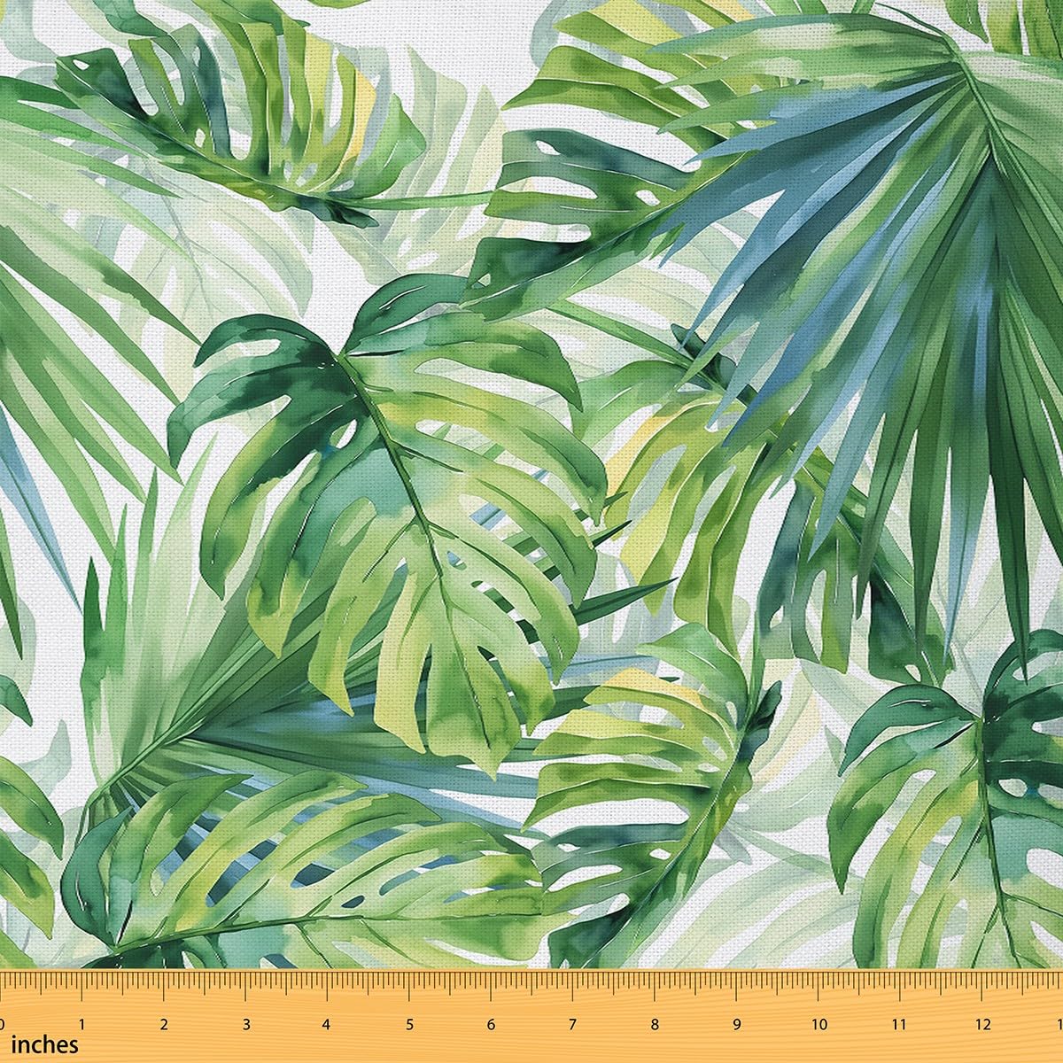 Hummingbird Fabric by The Yard,Botaniclal Flowers Rustic Style DIY Art Project,Jungle Wild Plants Outdoor Decor,Farm Garden Decor Soft Flannel Polyester No Stretch Fabric,3 Yards,108" L x 59" W