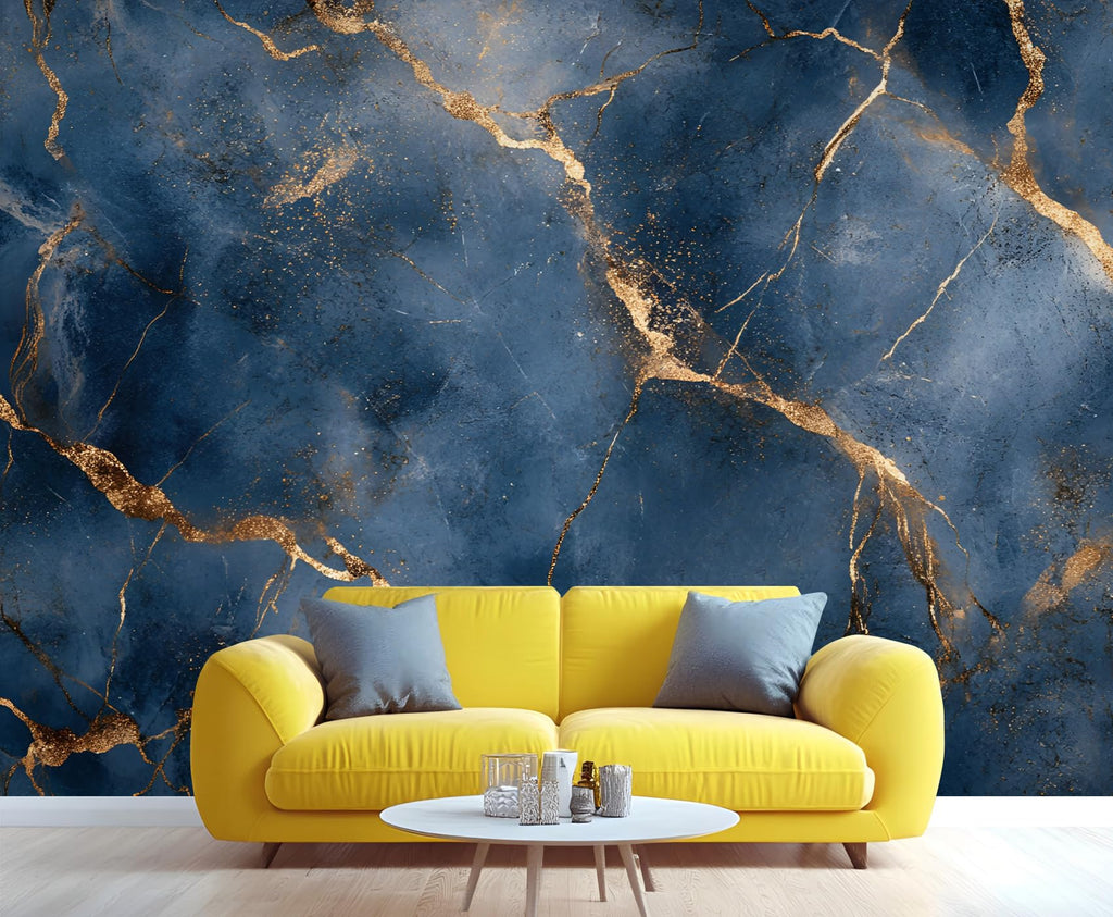 Rustic Wooden Plank Mural - Distressed Wall Paintings, Brown Wood Stripes 3D Wall Mural for Living Room Bedroom, Wooden Plank Murals - 157.5" x 110.3" (Not Peel n' Stick)