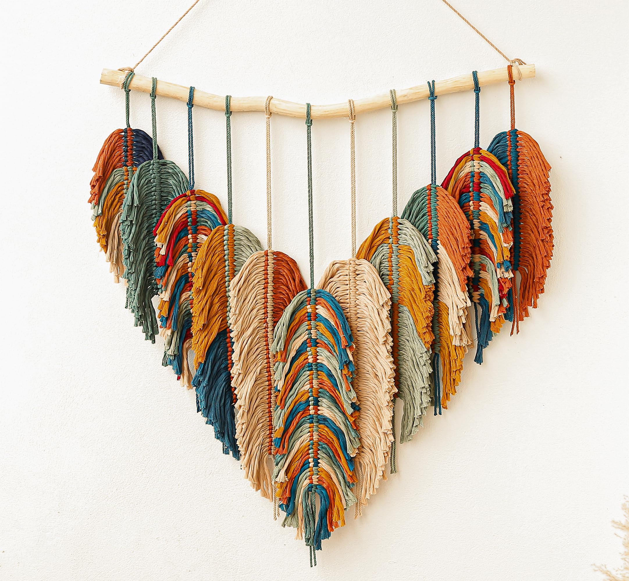 Boho Wall Decor - Large Macrame Wall Hanging - Boho Bedroom Wall Decor - Wall Tapestry For Bedroom - 31x39 inches